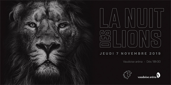 La Nuit des Lions – Une grande première à la Vaudoise aréna
