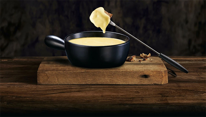 La traditionnelle fondue du Puck d’Or