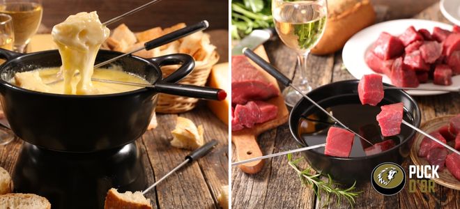 La traditionnelle fondue du Puck d’Or